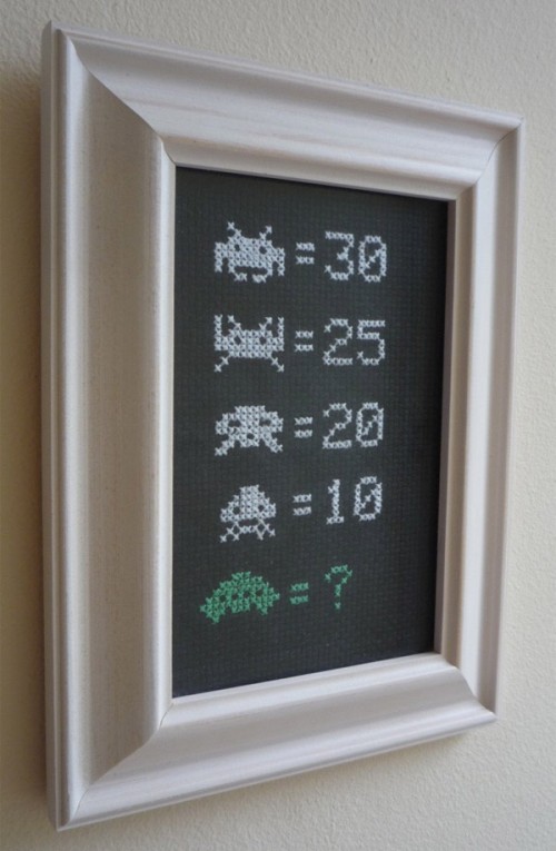 space_invaders_cross_stitch_sampler
