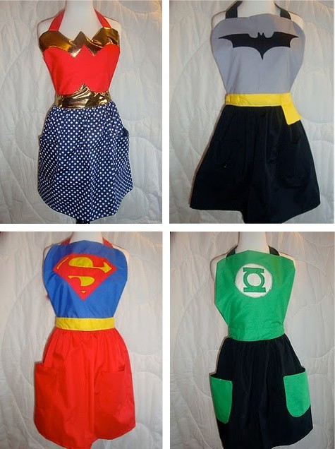 superhero Aprons
