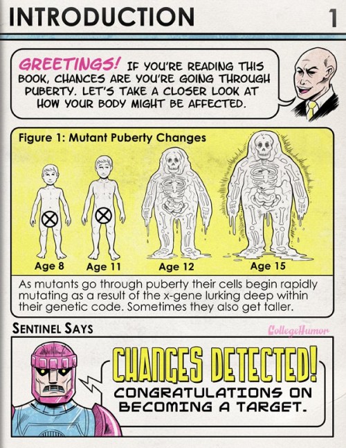 puberty x-men
