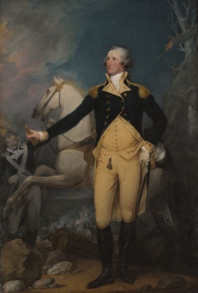 406px-General_George_Washington_at_Trenton_by_John_Trumbull