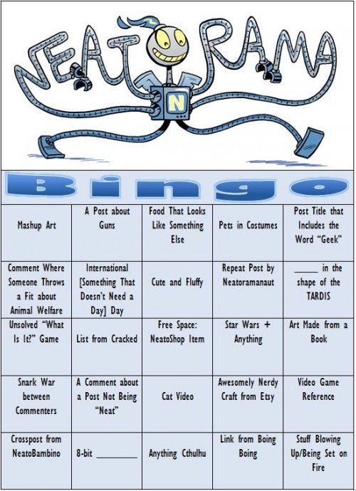 bingo card 2