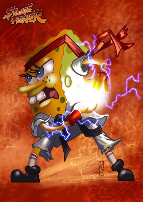 spongebob_ryu_by_daztibbles