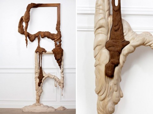 wooden sculpture