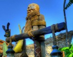 Skull Outside Tiki Room