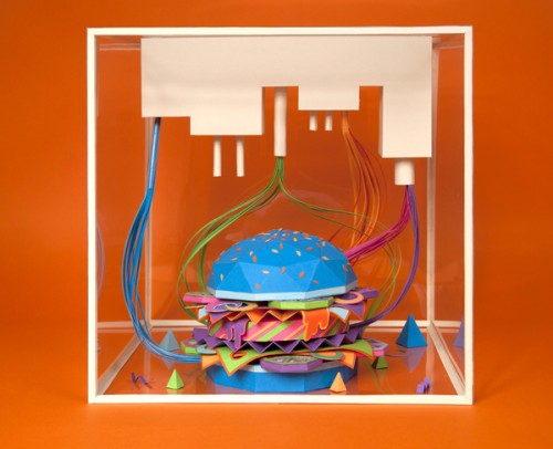 food papercraft