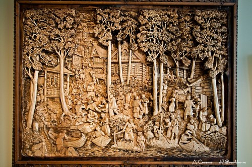 wood carving