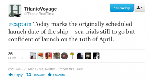 TitanicTweet