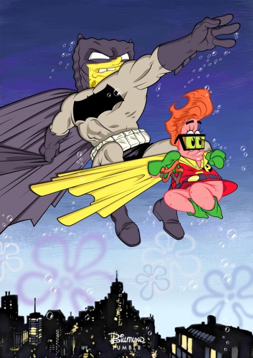 batman spongebob