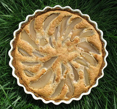 pie in grass