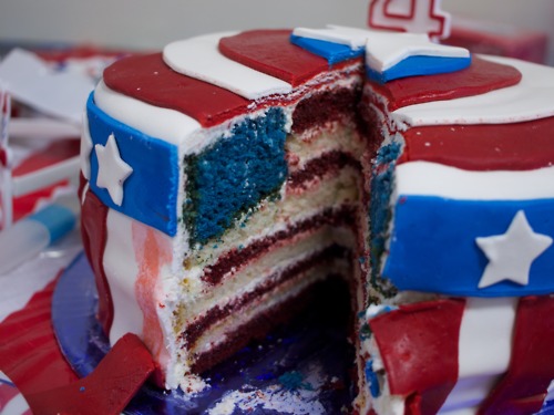 CaptainAmericaCake