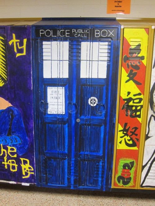 TARDIS lockers