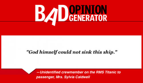 badopinion