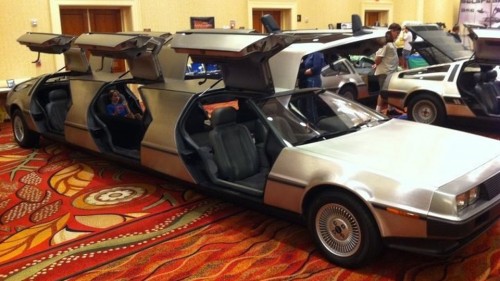 DeLorean limo