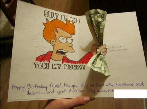 futurama-birthday-card