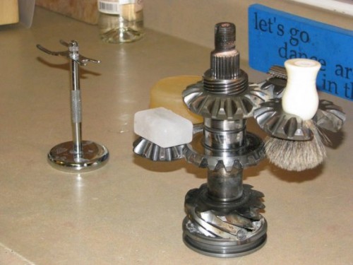 shaving