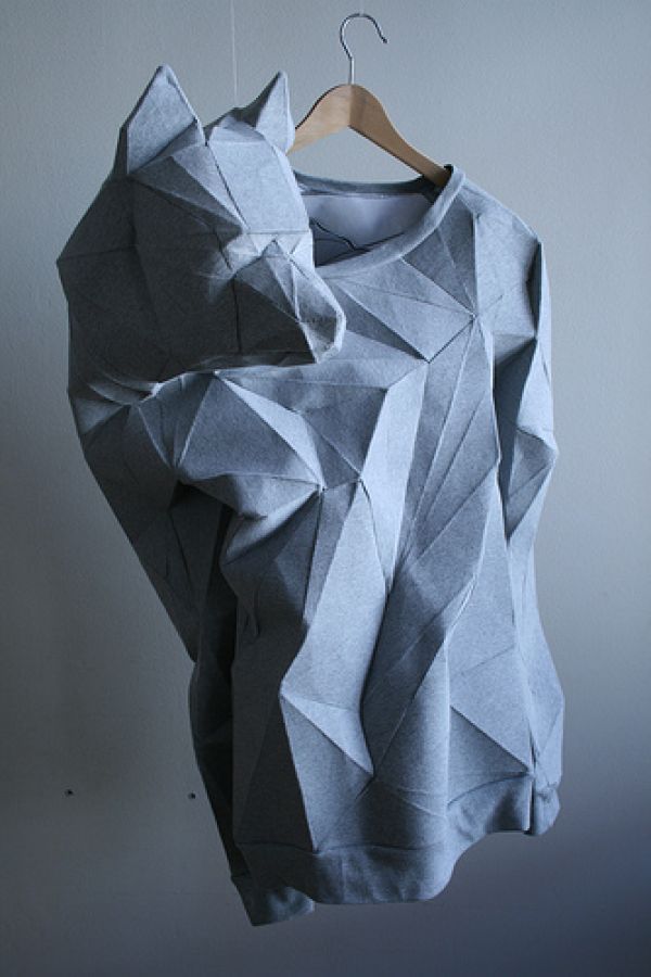 Origami Wolf Apparel - Neatorama