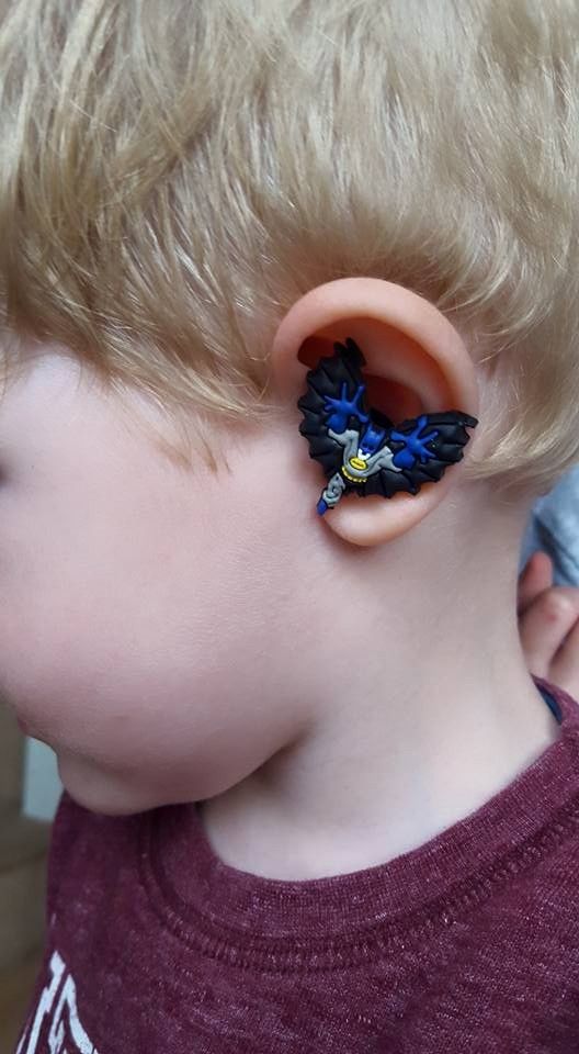 Awesome Mom Invents Decorative Hearing Aid Covers for Kids - Neatorama