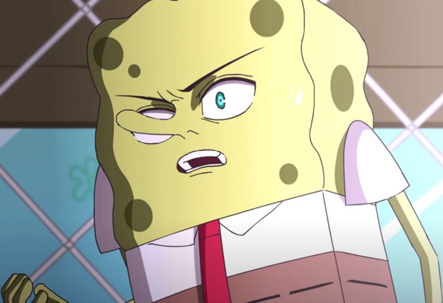 It's SpongeBob, But It's Anime - Neatorama