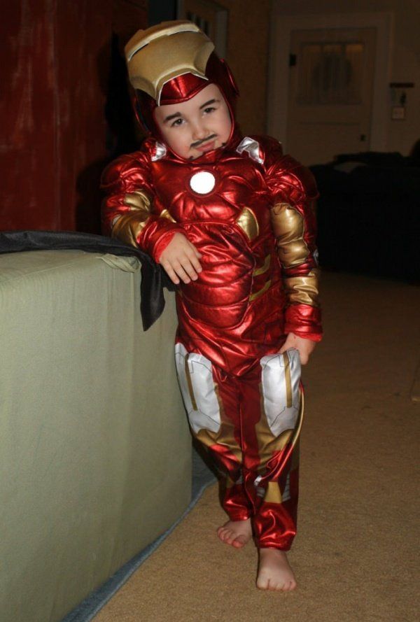 This Pint Sized Iron Man Is Here To Save Halloween - Neatorama