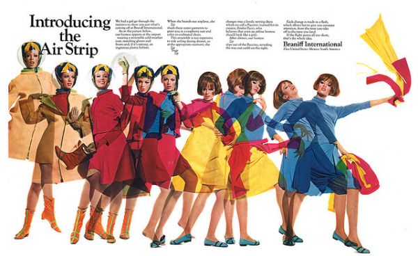 Paper Dresses and Psychedelic Catsuits: When Airline Fashion Was Flying ...