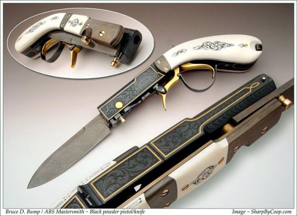 Exquisite Pistol Knife - Neatorama