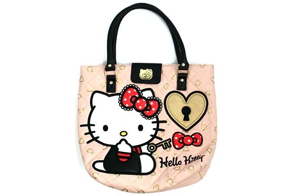 Hello Kitty Lock and Key Tote Bag - Neatorama