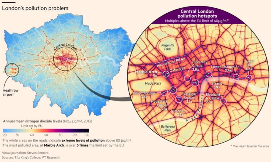 Mapping London S Air Pollution The Most Toxic Breathing Spots   Mapping London S Air Pollution The Most Toxic Breathing Spots 0 X 