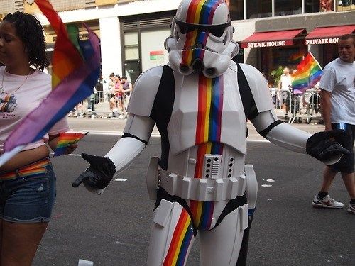 A Stormtrooper With Lots Of Pride Neatorama 