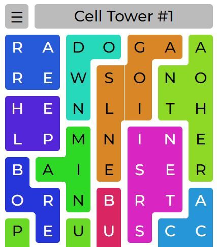 Cell Tower: Your Next Word Game Obsession? - Neatorama Cell Tower: Your Next Word Game Obsession? - Neatorama