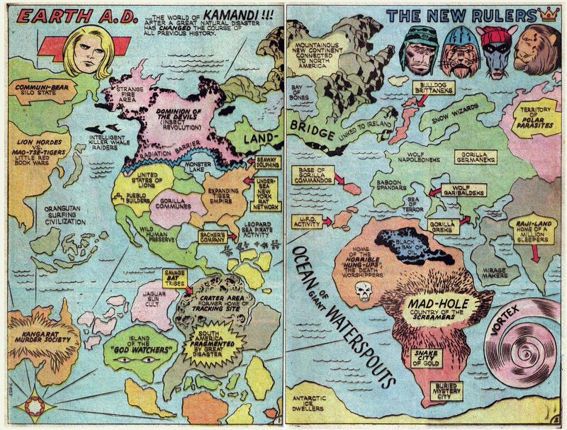 The Worlds That Comic Books Built - Neatorama