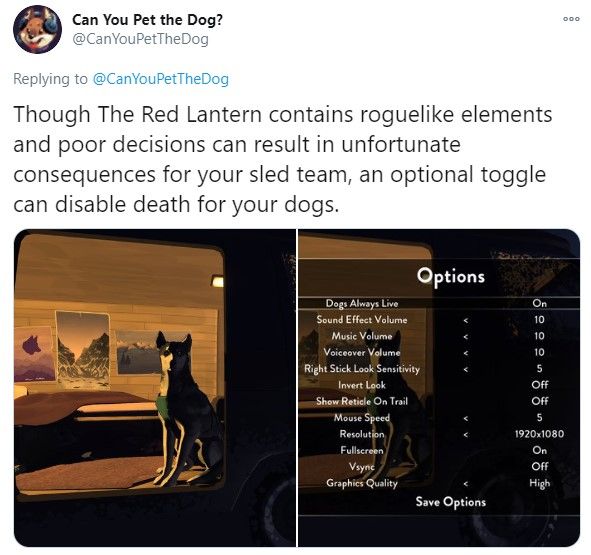 The Red Lantern has an option where the dogs always live - Polygon