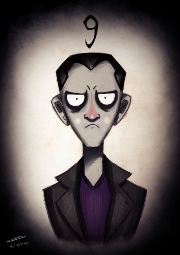 If Tim Burton Animated Doctor Who - Neatorama