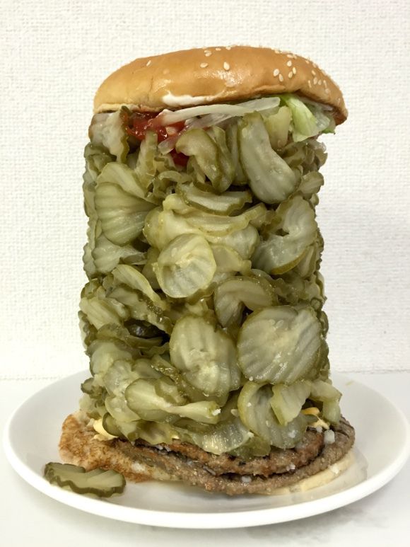 A Burger with $80 Worth of Extra Pickles - Neatorama