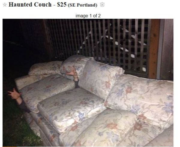 The Haunted Couch And Other Crazy Craigslist Ads Neatorama