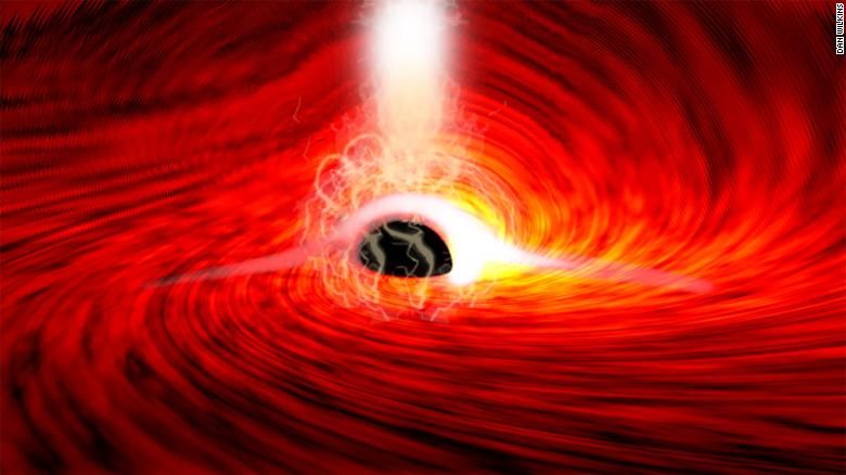 Einsteins Prediction Proven: Light Detected Behind A Black Hole