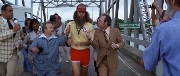 Is Forrest Gump's Run Even Possible? - Neatorama