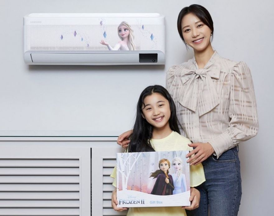 Frozen 2 Decorated Air Conditioner - Neatorama