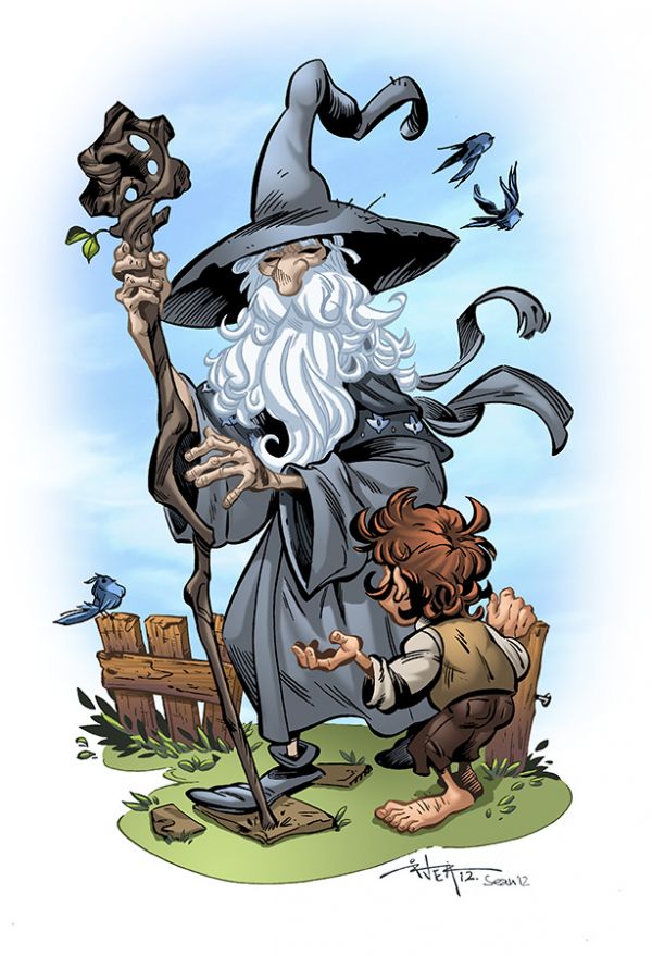 14 Fantastic Pieces of Art Based on The Hobbit - Neatorama