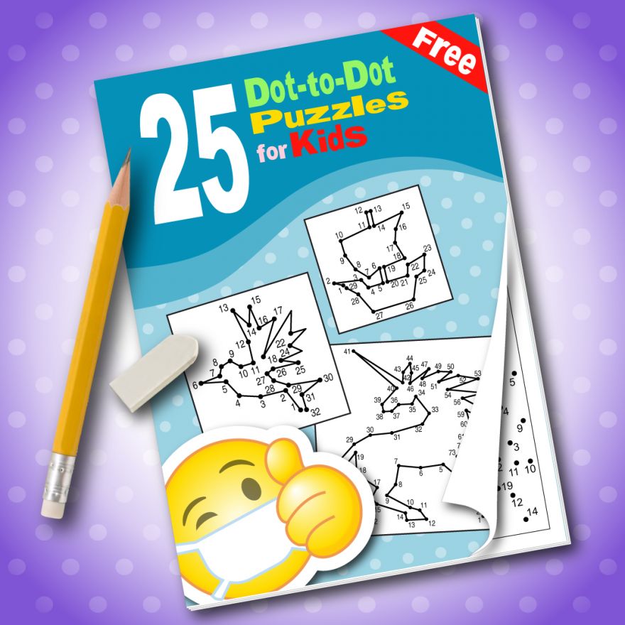 Dot To Dot Puzzles 25 Dot to dot Puzzles For Kids  free Pdf 