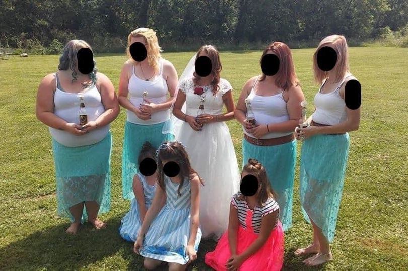 This Photo Of A Bride And Her Bridesmaids Was Heavily Criticized