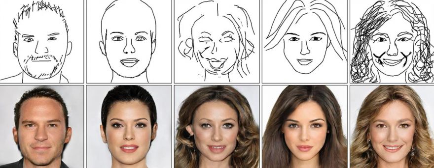 This AI Can Produce Realistic Faces From Sketches - Neatorama