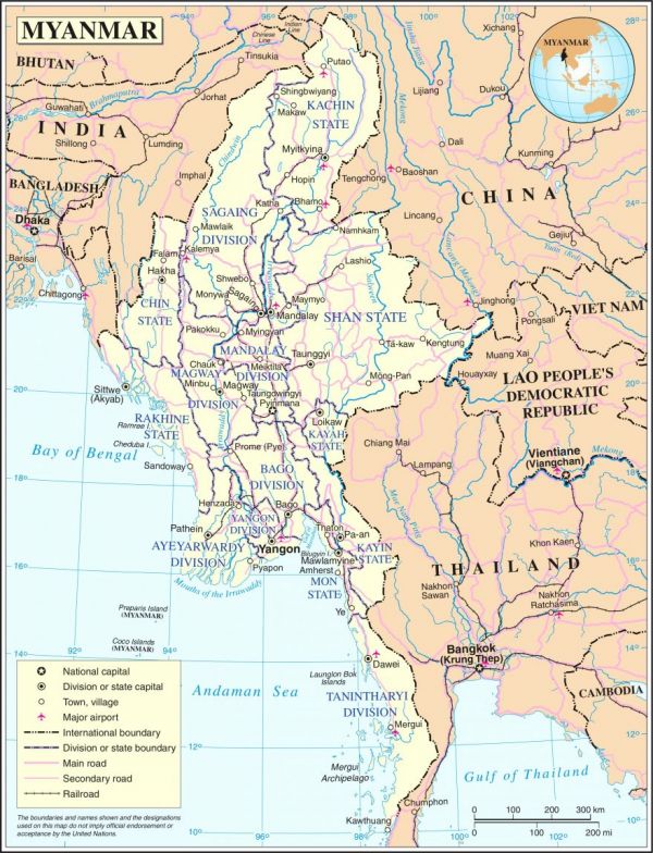 Myanmar Bans Map Tattoos Below the Waist - Neatorama