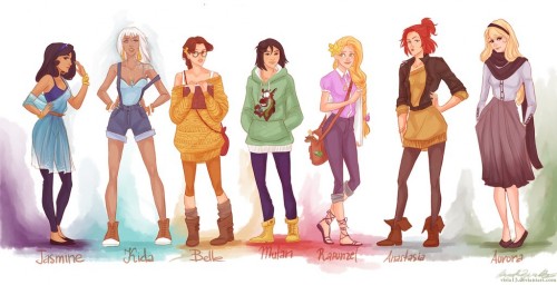 Fashion Princesses - Neatorama